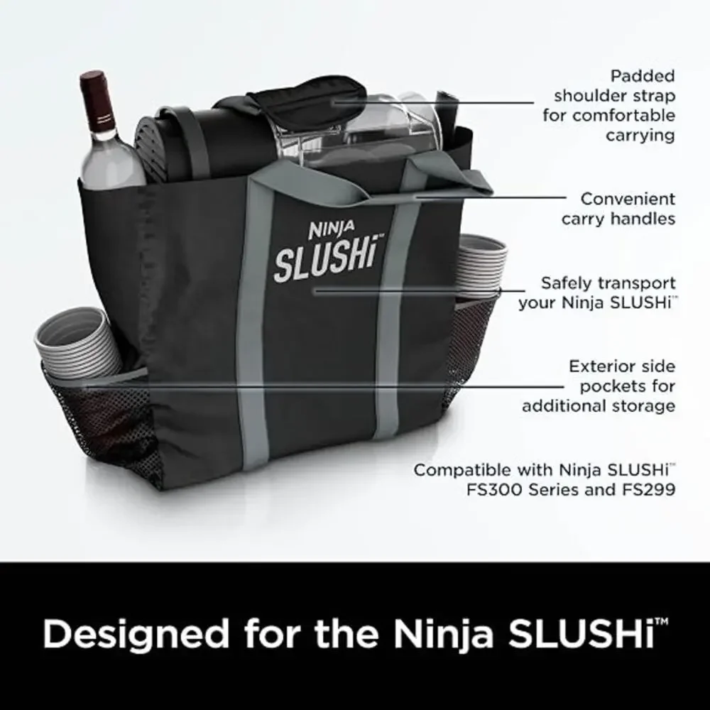New Ninja SLUSHi Travel Party Tote Black Bag